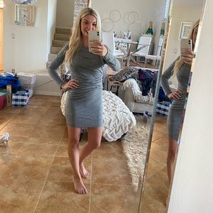 Joe’s jeans Gray long sleeve dress